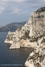 20 03 2009 - Marseille (FRA, 13) - Les Calanques - Falaise, calanque et cap du Devenson