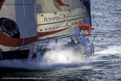 ORMA 60' Trimaran Banque Covefi 2 - Steve Ravussin
