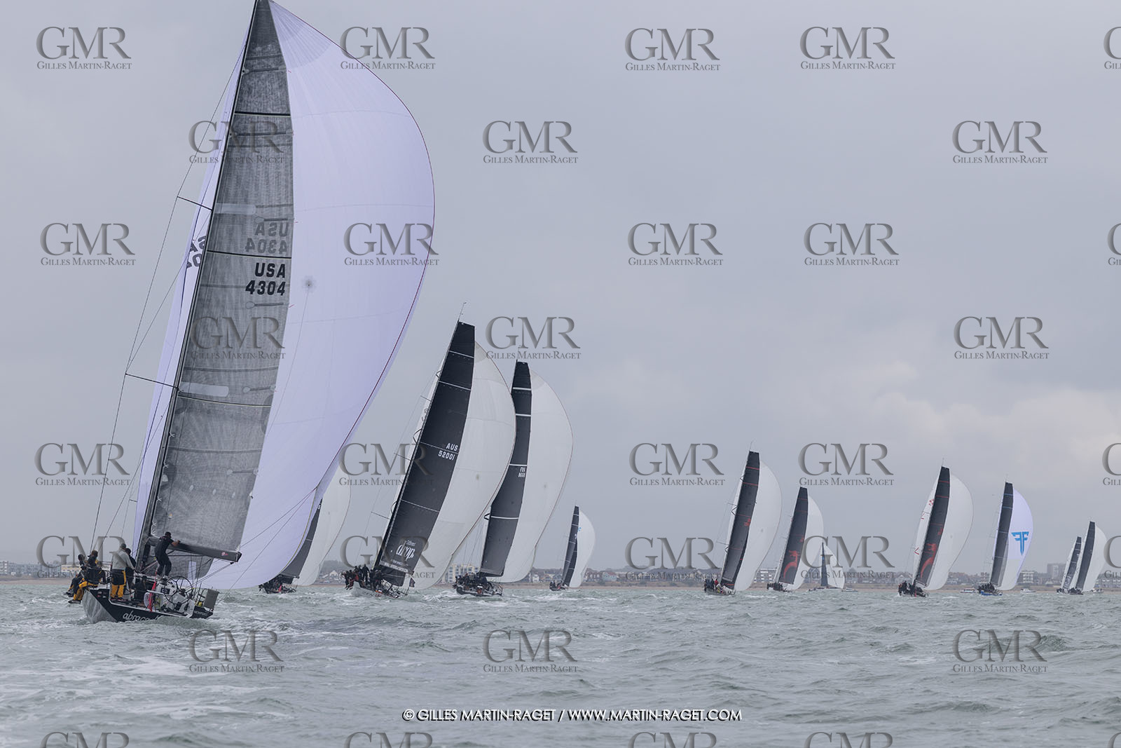 22 07 2025, Cowes (UK, IOW), Admiral's Cup 2025, Inshore Races 1 & 2,