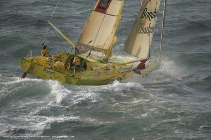Transat Jacques Vabre 2005, départ des monocoques