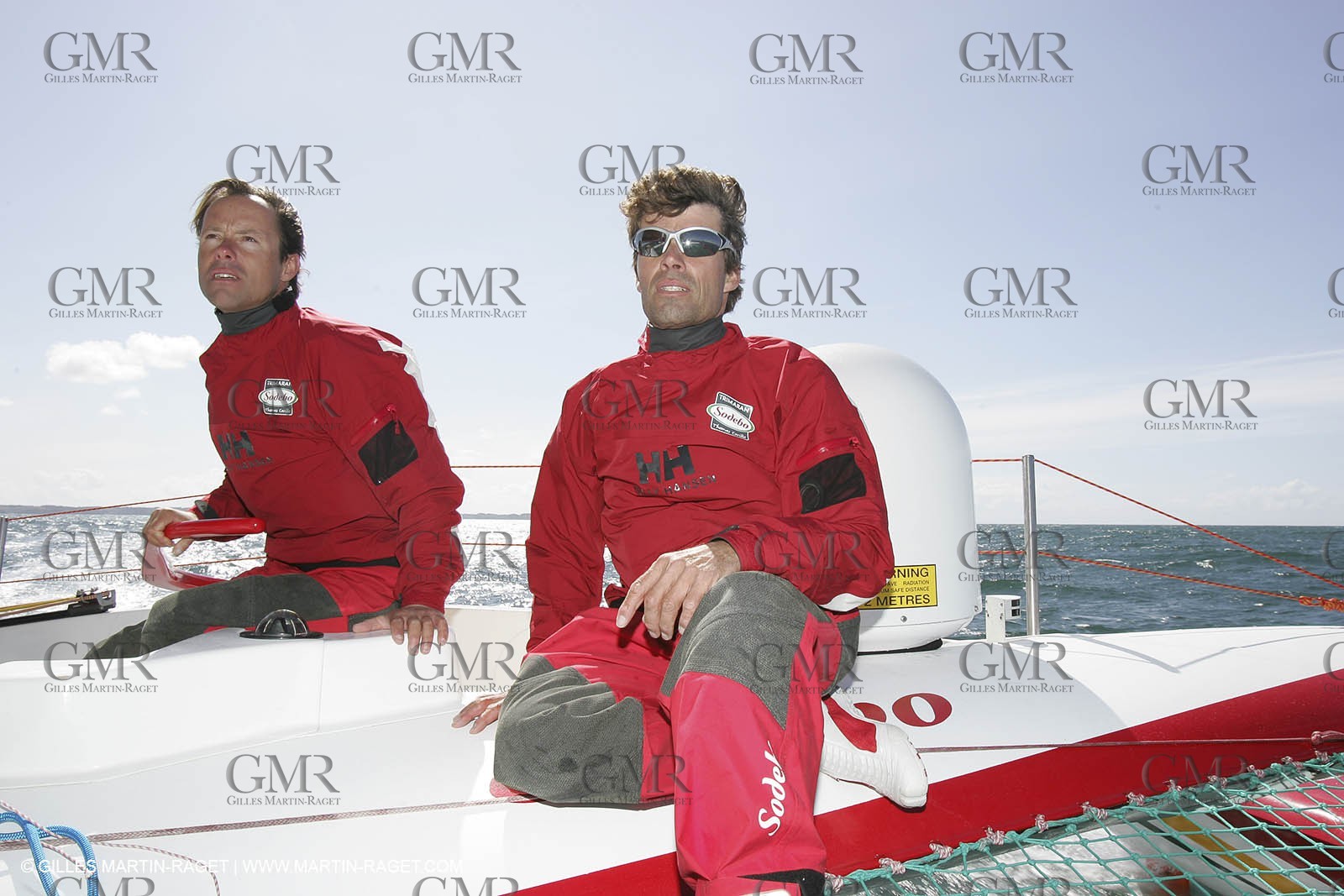 Orma 2005 - Sodebo - April training - Thomas Coville + Jacques Vincent