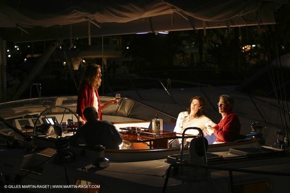 Sail - Cruising - People - At night