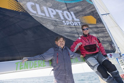 27 03 08- La Grande Motte- (FRA,34) Transat AG2R 2008- Jean-Paul Mouren- Laurent Pellecuer