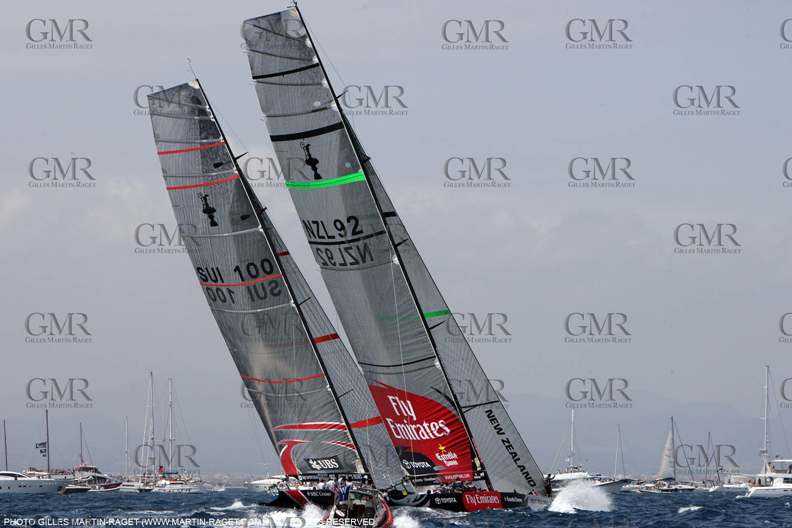 23 06 2007-Valencia (Spain)- 32nd America's Cup - Final Match - Day 1