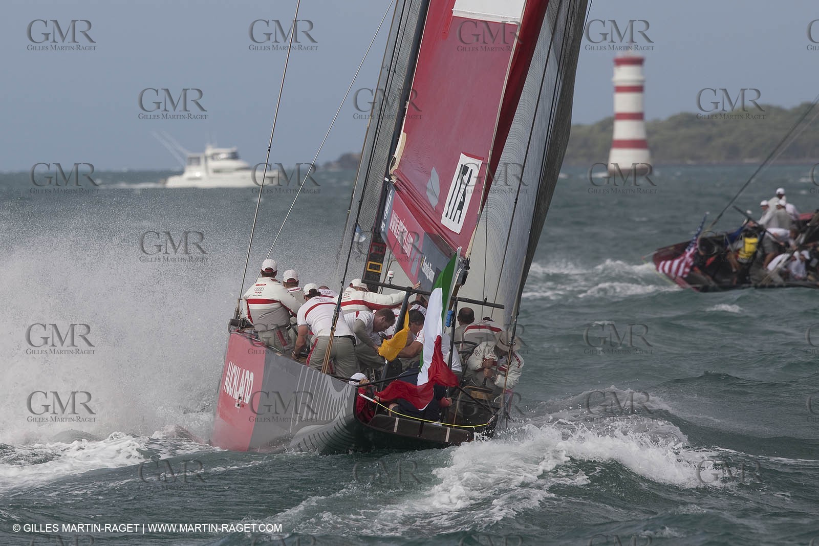 05 02 2009 - Auckland (NZL) -  Louis Vuitton Pacific Series -  Racing Day 4 - Round Robin 2