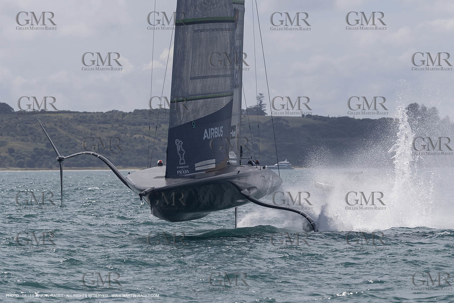 08 12 2020 - Auckland (NZL) - 36th America's Cup - Practice Sessions - Day 1