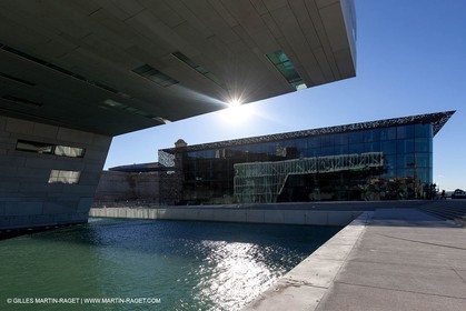 11 01 2013 - Marseille (FRA,13) - Marseille Provence 2013, Capitale européenne de la Culture, Ewplanade du J4, MUCEM et Villa Méditerrannée