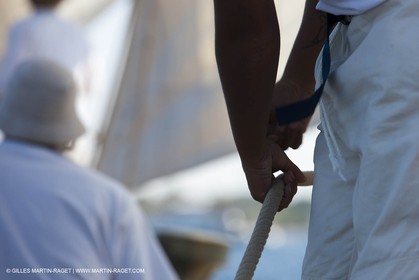 01 10 2011 - Saint Tropez (FRA,13) - Voiles de Saint Tropez 2011 - Classic Yachts - Day 5 - Onboard Mariquita