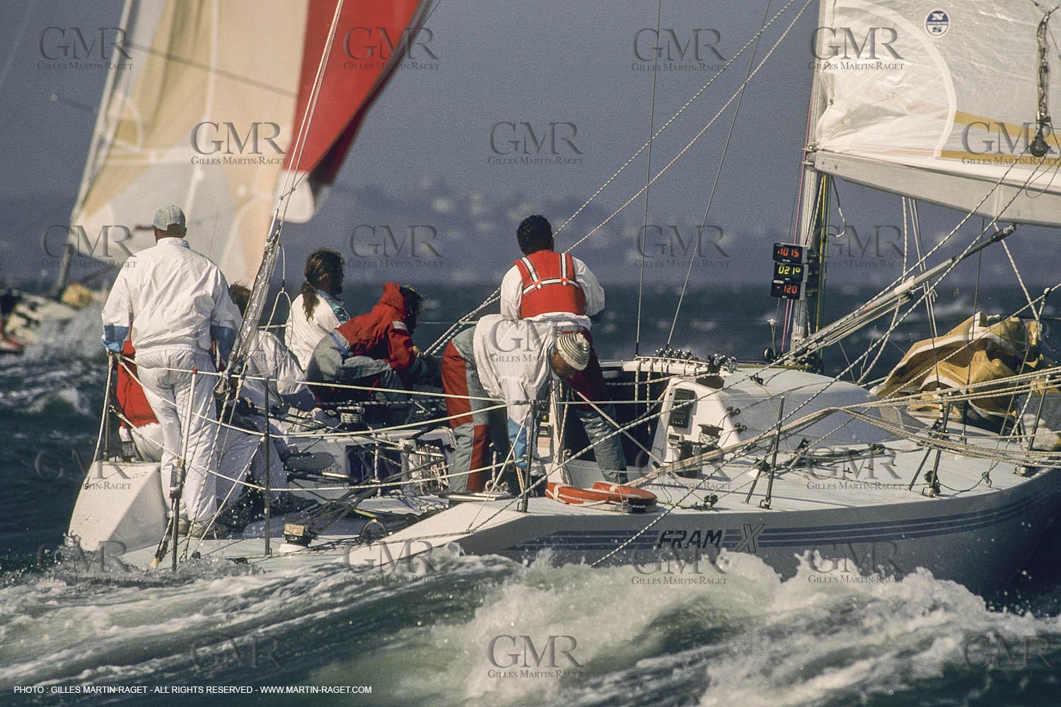Sailing, Yacht Racing, One Ton Cup 1987, San Francisco (USA, CA)