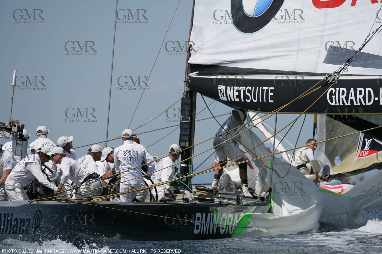 14 05 2007-Valencia (Spain)- 32nd America's Cup - Louis Vuitton Cup - Semi-final - Day 1 - BMW ORACLE racing