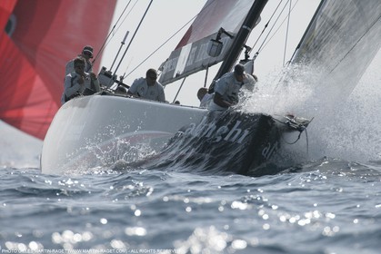26 06 2007-Valencia (Spain)- 32nd America's Cup - Final Match - Day 3 - Alinghi vs Emirates Team New Zealand