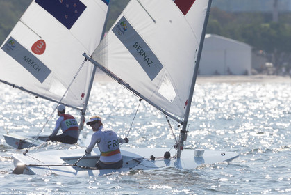 16 08 2016, Rio de Janeiro (BRA), 2016 Olympic Games, Sailing, Laser Medal Race, JB Bernaz