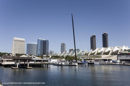 07 10 2008 - San Diego (CA, USA) - America's Cup - BMW ORACLE Racing - 90 ft trimaran sea trials - San Diego session - Day 1
