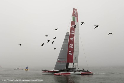 25 08 2013 - San Francisco (USA,CA) - 34th America's Cup - Louis Vuitton Cup Final, Day 7, Emirates Team New Zealand Vs Luna Rossa