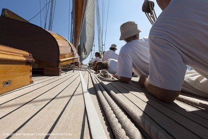 01 10 2011 - Saint Tropez (FRA,13) - Voiles de Saint Tropez 2011 - Classic Yachts - Day 5 - Onboard Mariquita