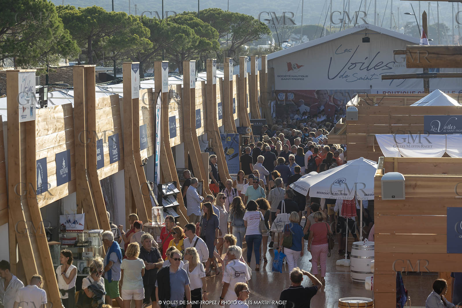 29 09 2018, Saint-Tropez (FRA,83), Voiles de Saint-Tropez 2019, Arrival Cannes-Saint-Tropez and trainings, inauguration du village