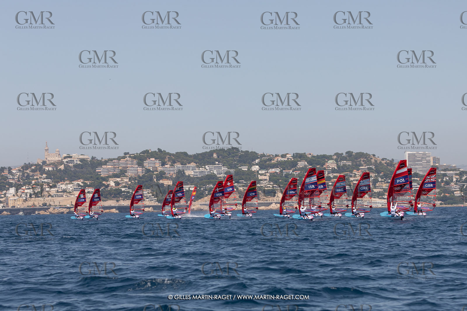 29 07 2024, Marseille (FRA), Paris 2024 Olympic Games, Sailing, Race Day 2