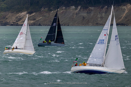 26 07 2025, Cowes (UK, IOW), Admiral's Cup 2025, Rolex Fastnet Race start,