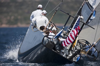 19 05 2010 - La Maddalena (ITA, Sardinia) Louis Vuitton Trophy - BMW ORACLE Racing - Training