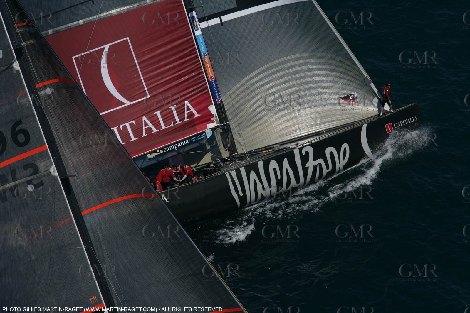 09 05 2007-Valencia (Spain)- 32nd America's Cup - Louis Vuitton Cup - RR2 - Day 11 - BMW ORACLE Racing