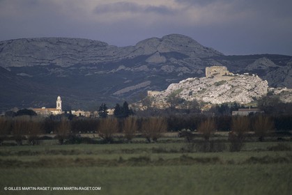 France, Provence, paysage des Alpilles, Alpilles landscapes
