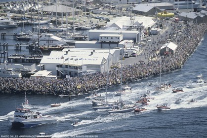 Sailing, Yacht Racing, 26th America's Cup Fremantle 1987