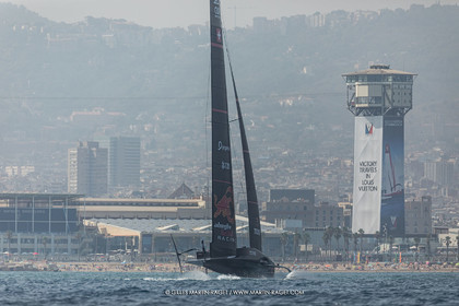 24 08 2024, Barcelona (ESP), Louis Vuitton 37th America's Cup, Louis Vuitton Prelilinary Regatta, Race Day 3