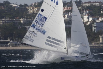 09-07-07 - ISAF SAILING WORLD CHAMPIONSHIPS - CASCAIS 2007 - DAY 6 - star - FRANCE - Xavier Rohart   Pascal Rambeau