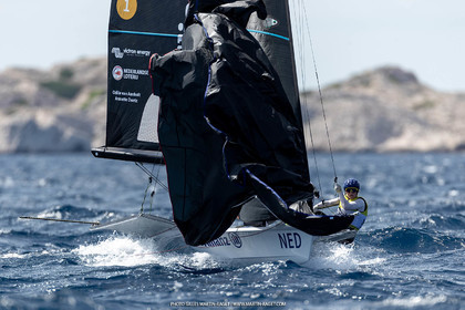 13 07 2023, Marseille (FRA) Paris 2024 Olympic Games Sailing Test Event, Day 5