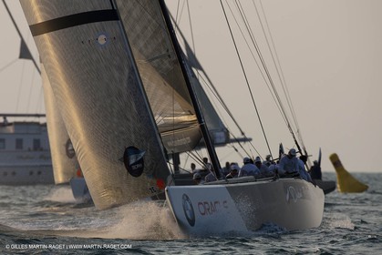 14 11 2010 - Dubai (UAE) - Dubai Louis Vuitton Trophy -  BMW ORACLE Racing - Race Day 1