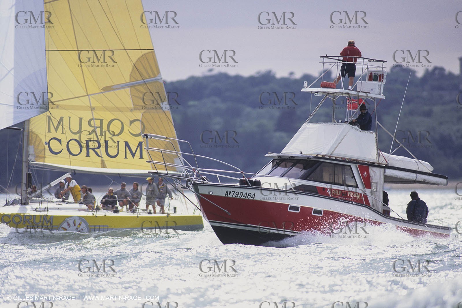 Sailing, Yacht Racing, Admiral's Cup, Cowes Week, Cowes (UK, IOW)