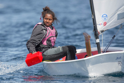 14 04 2016, Marseille (FRA,13), SNIM Dériveurs, Coupe Internationale de Printemps Optimist, Day 4