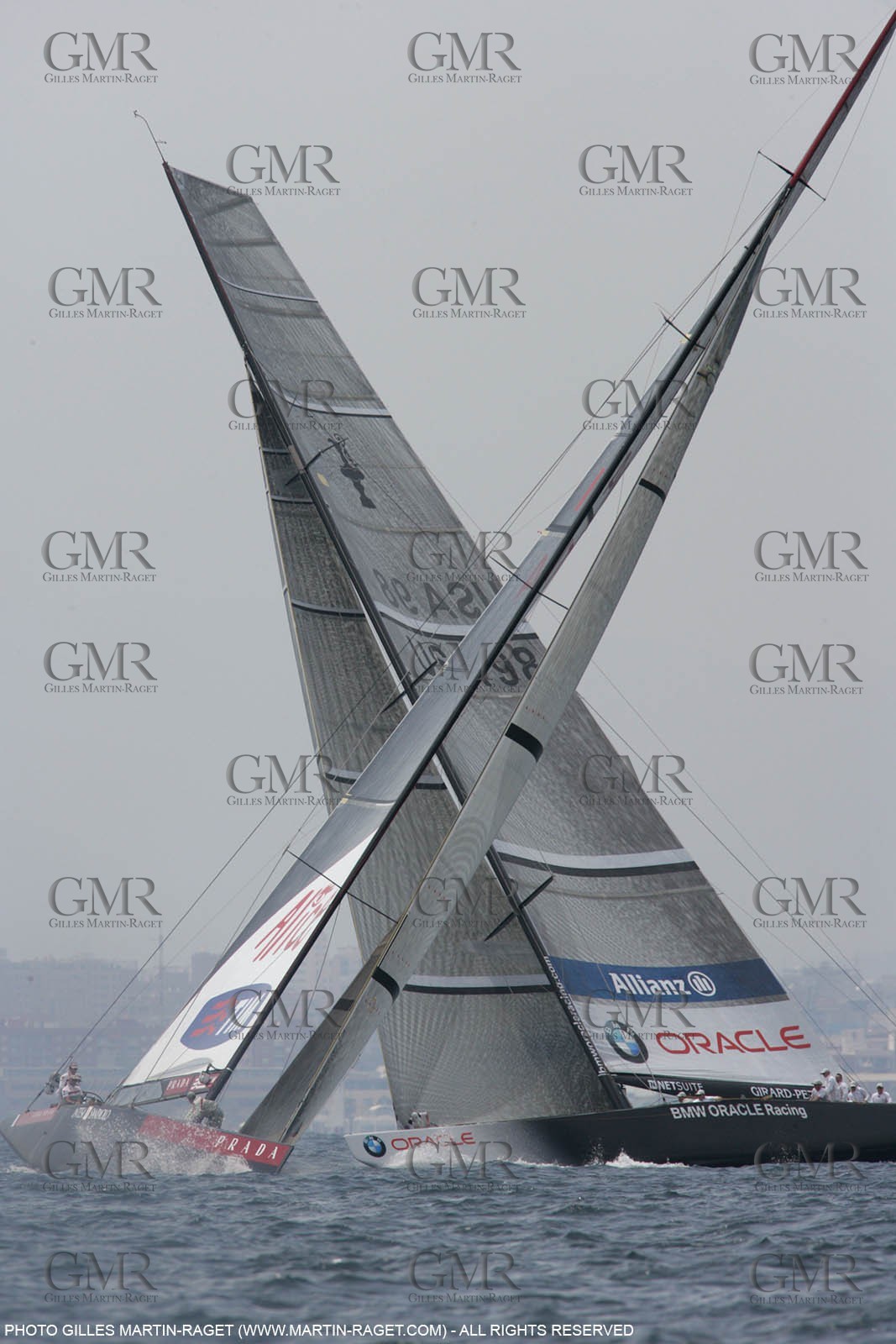 16 05 2007-Valencia (Spain)- 32nd America's Cup - Louis Vuitton Cup - Semi-final - Day 3 - BMW ORACLE racing