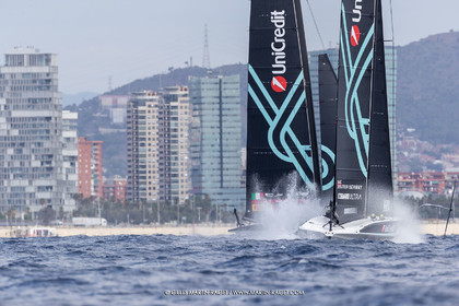 18 09 2024, Barcelona (ESP), Unicredit Youth America's Cup, Race Day 2