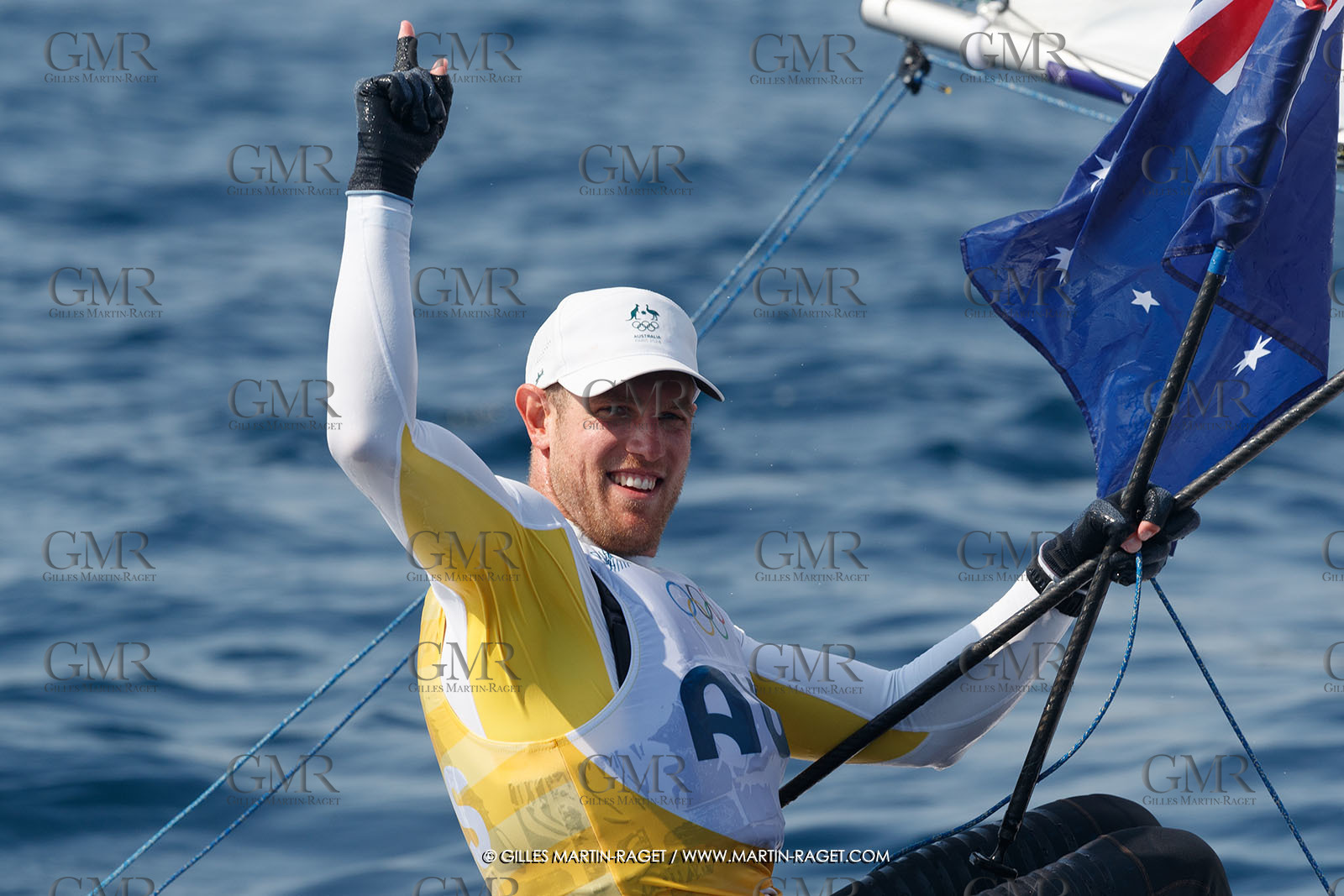 07 08 2024, Marseille (FRA), Paris 2024 Olympic Games, Sailing, Race Day 10, ILCA Medals races