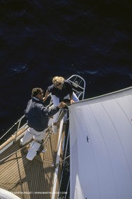 Voile, croisière, personnages, couples