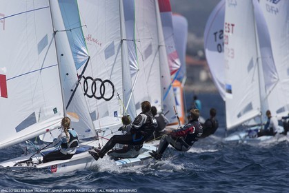 12 04 2015, Marseille (FRA), Yachting Club de la Pointe Rouge - Coupe Internationale de Printemps des 470, Final Day
