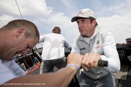 19 05 2010 - La Maddalena (ITA, Sardinia) Louis Vuitton Trophy - BMW ORACLE Racing - Training