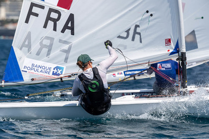 15 07 2023, Marseille (FRA), Paris 2024 Olympic Games Sailing Test Event, Day 6, Ilca 6 Medal race