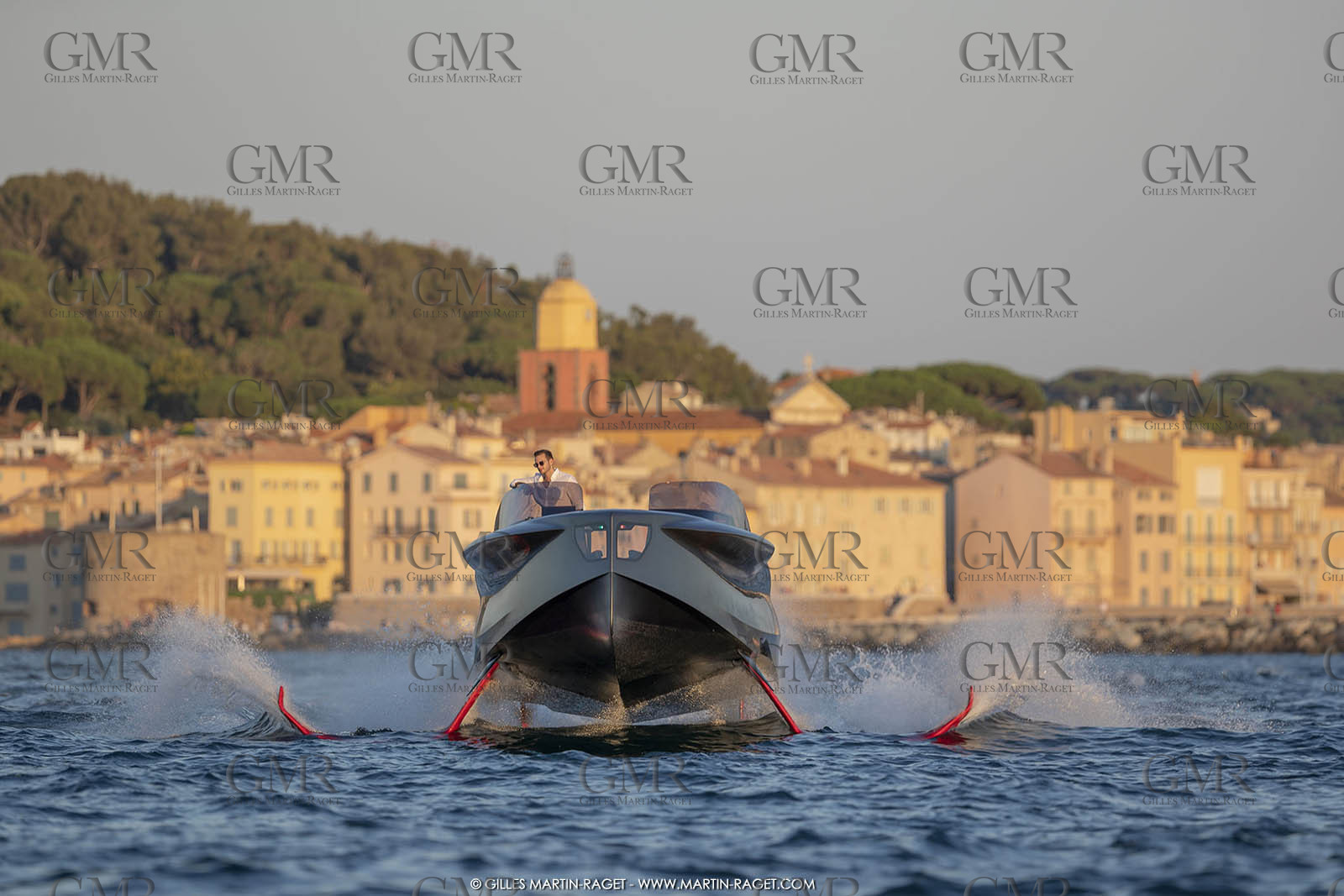 09 08 2018, Saint-Tropez (FRA,83), Foiler, the Flying Yacht by Enata
