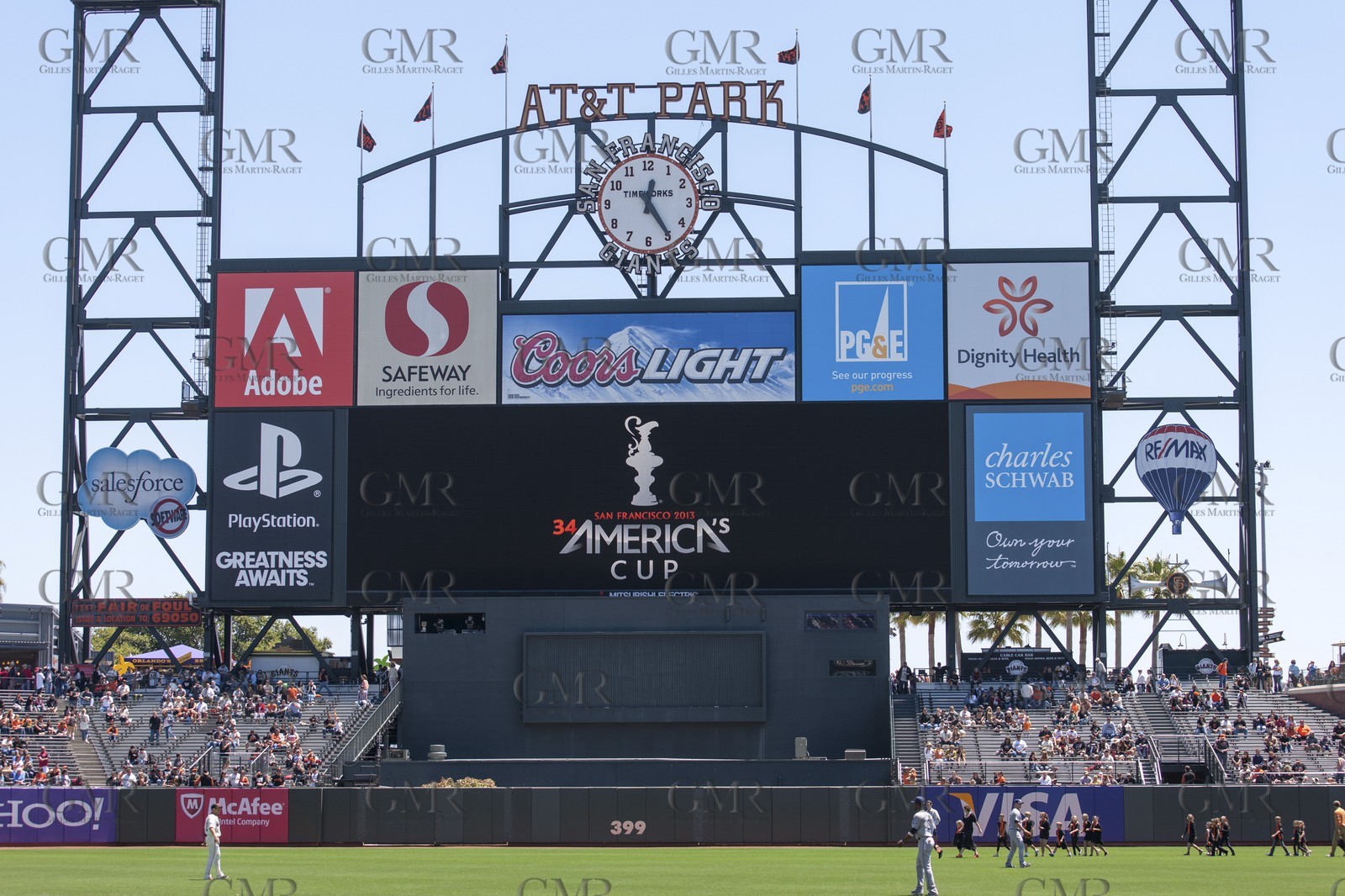 010 06 2013 - San Francisco (USA,CA) - 34th America's Cup - America's Cup Day at AT&T Park with the SF Giants