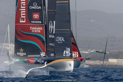 15 09 2023, Vilanova i La Geltru (ESP), 37th America's Cup, Preliminary Regatta N° 1, Race Day 3