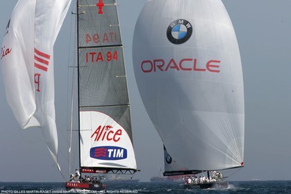 18 05 2007-Valencia (Spain)- 32nd America's Cup - Louis Vuitton Cup - Semi-final - Day 5 - BMW ORACLE racing