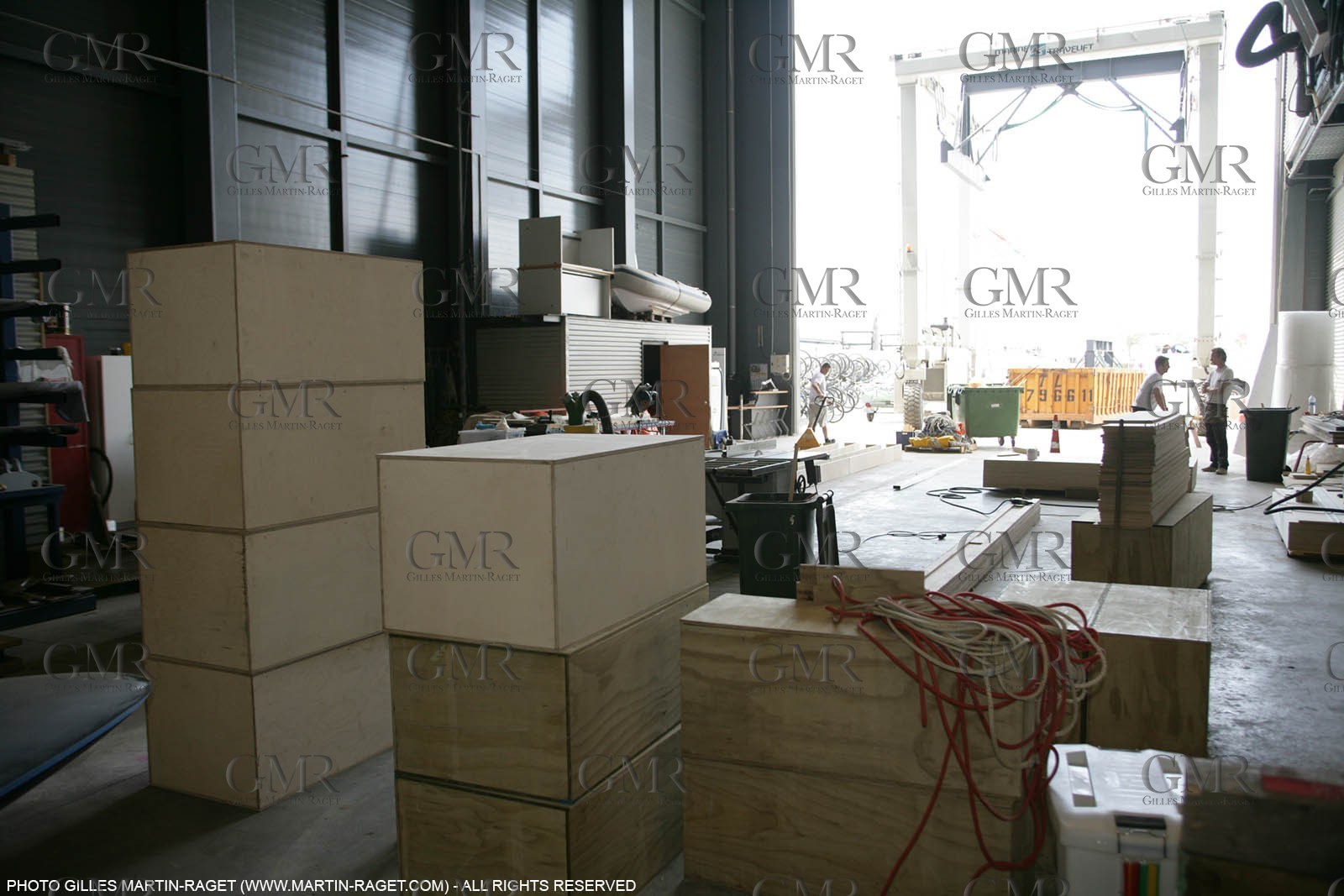 01 06 2007-Valencia (Spain)- 32nd America's Cup - Louis Vuitton Cup Final - Day 1