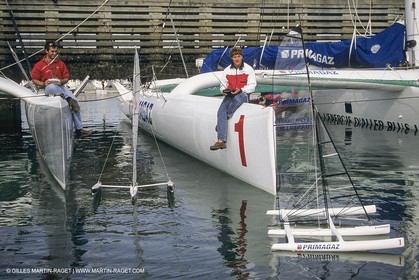 Yacht Racing, Multihull, ORMA 60, Laurent Bourgnon, Primagaz