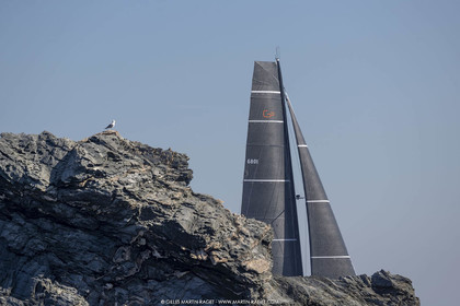 16 02 2019, Porquerolles (FRA,83), Gunboat 68 sail testing  3