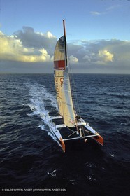 La Trinité   Mer - Orange II - 1st sea trials