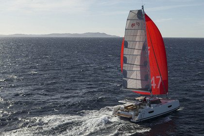 Saona 47 - Fountaine Pajot - shooting helico - 7 6 2017 - Photo Guilain Grenier