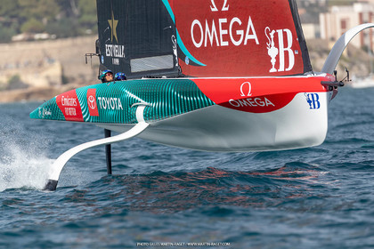15 09 2023, Vilanova i La Geltru (ESP), 37th America's Cup, Preliminary Regatta N° 1, Race Day 3