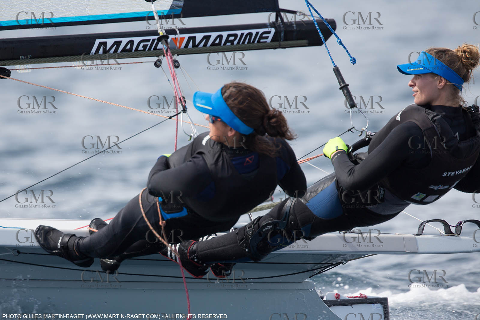 Marseille, (FRA,13), 2016 Rio Olympic Games, Sailing, 49er FX, Steyaert Sarah   Compan Aude (FRA)